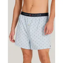 TOMMY HILFIGER - Bóxer Basic Core Con Logo Blanco