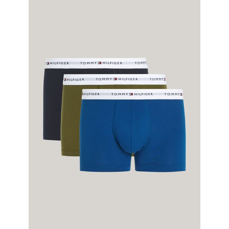TOMMY HILFIGER - Pack De 3 Calzoncillos Trunk Essential Multicolor Tommy Hilfiger