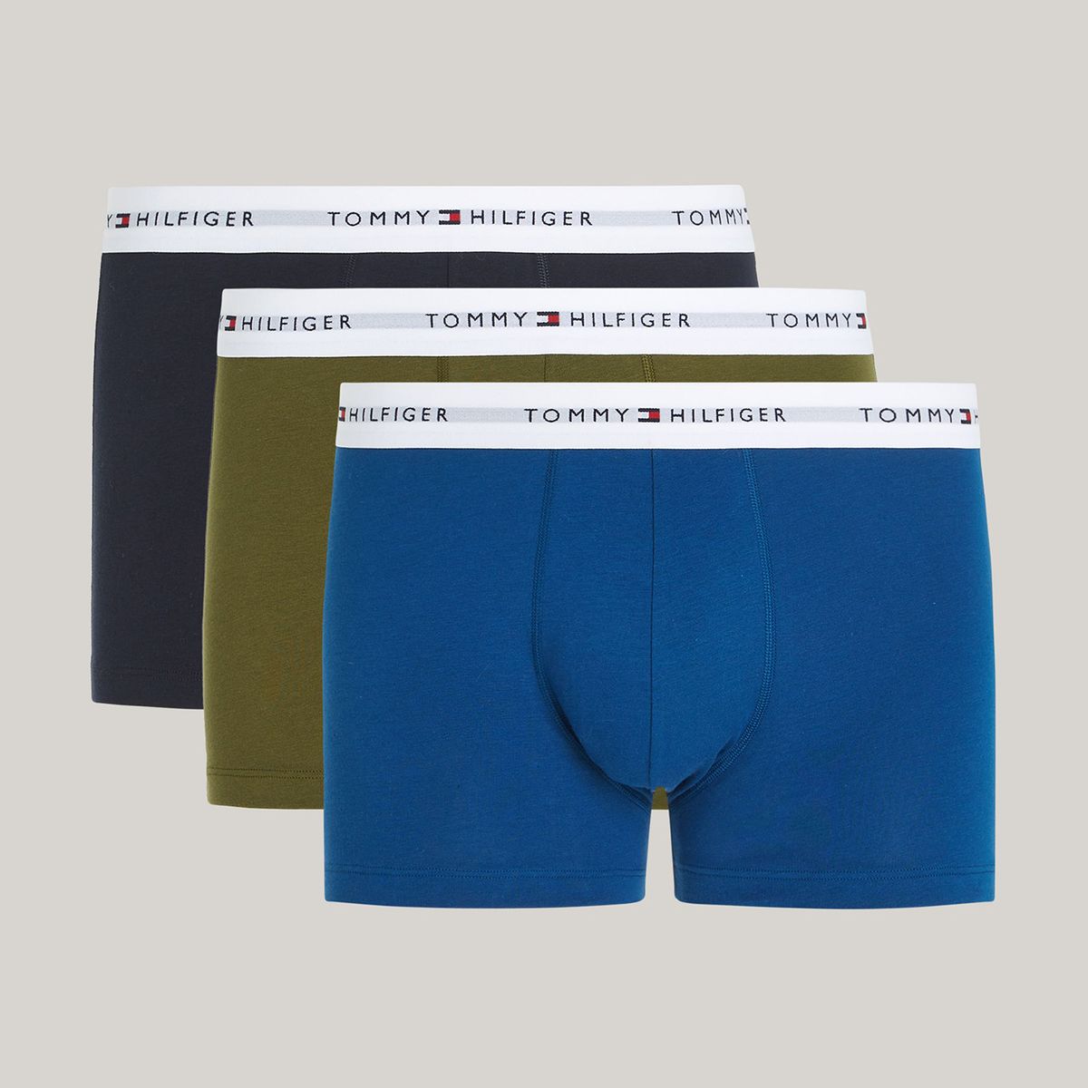 TOMMY HILFIGER - Pack De 3 Calzoncillos Trunk Essential Multicolor Tommy Hilfiger