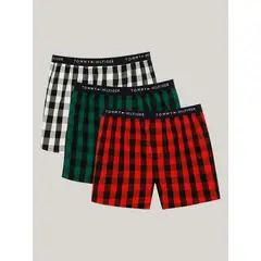 TOMMY HILFIGER - Pack De 3 Bóxer Con Estampado Multicolor