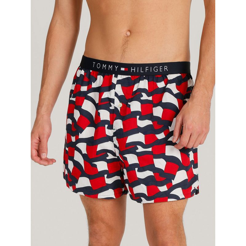 TOMMY HILFIGER - Bóxer Classic Core Con Estampado Multicolor Tommy Hilfiger