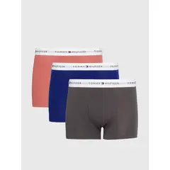 TOMMY HILFIGER - Pack De 3 Calzoncillos Trunk Essential Multicolor