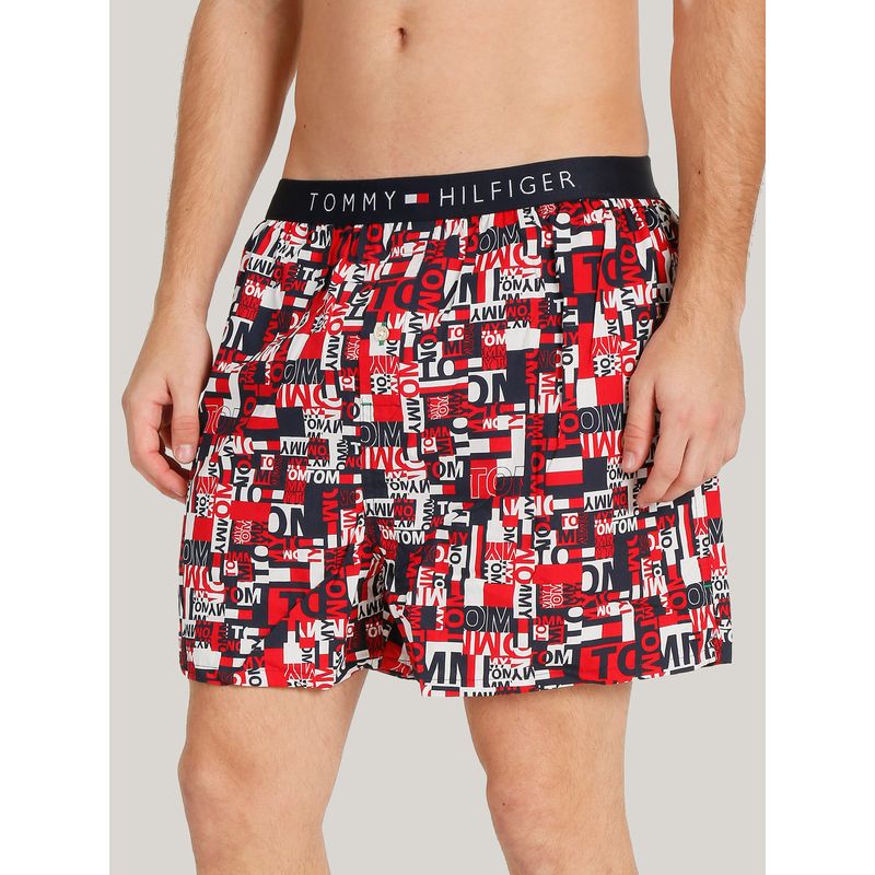 TOMMY HILFIGER - Bóxer Classic Core Con Estampado Multicolor Tommy Hilfiger