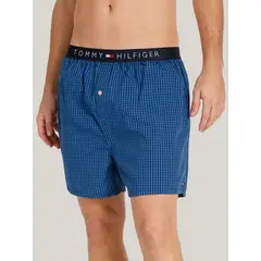 TOMMY HILFIGER - Bóxer Basic Core Con Logo Azul