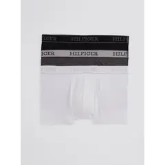TOMMY HILFIGER - Pack De 3 Calzoncillos Trunk Con Logo Multicolor Tommy Hilfiger.-