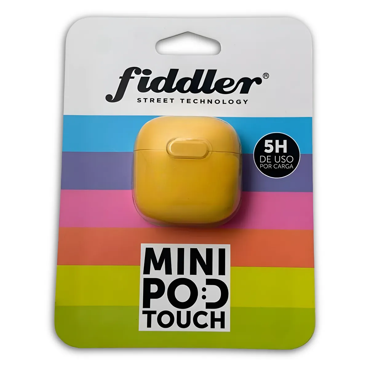 FIDDLER - Audifonos In Ear Bluetooth Fiddler Mini Amarillo Android IOS