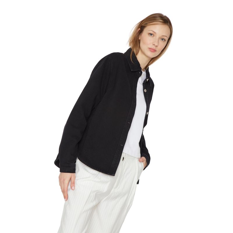 JACINTA TIENDA - Camisa Porter negra Jacinta Tienda