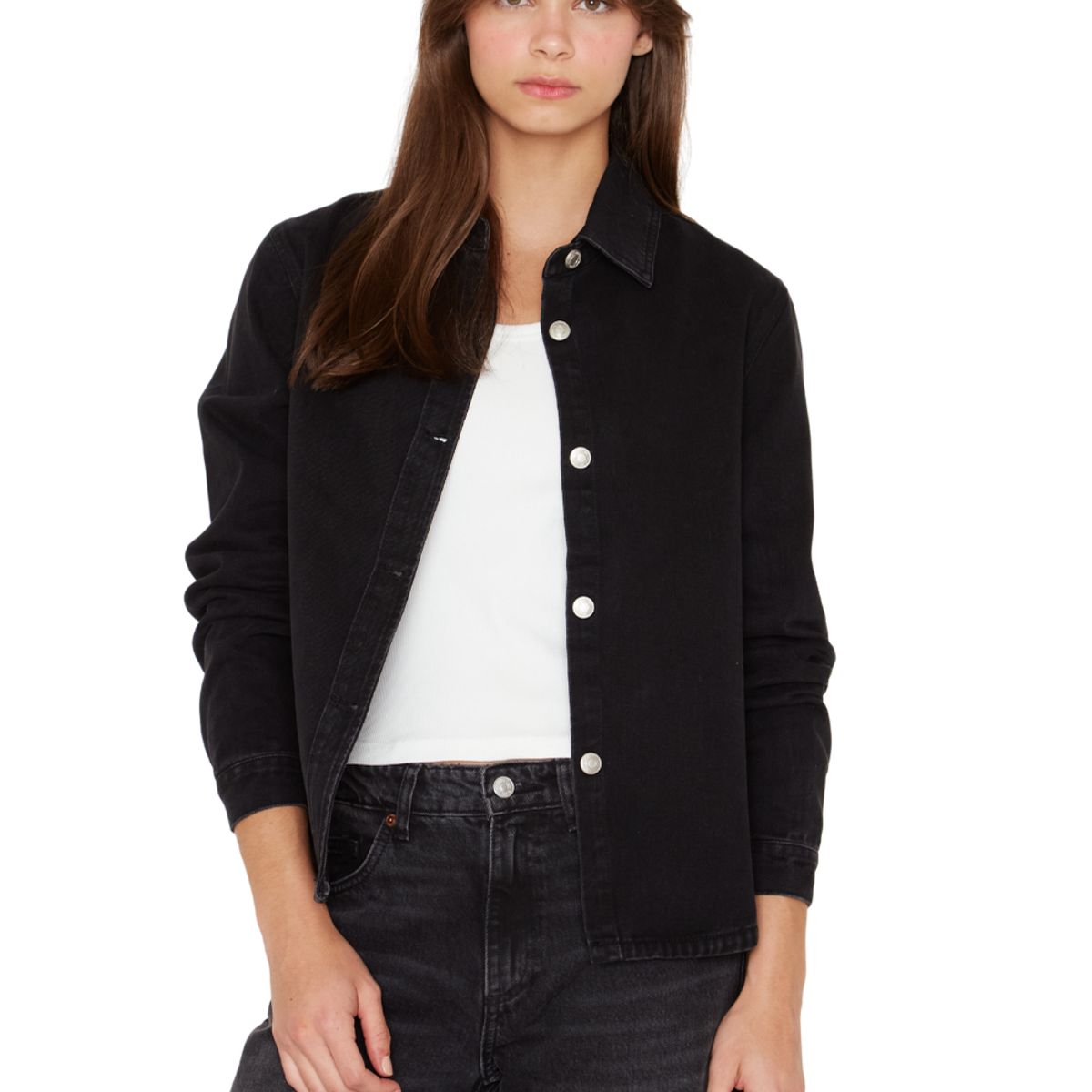 JACINTA TIENDA - Camisa Porter negra Jacinta Tienda