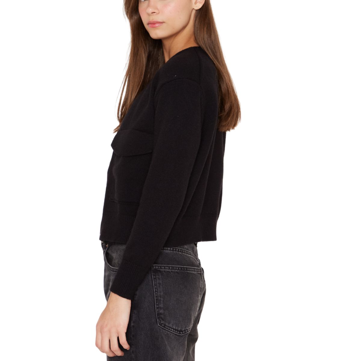 JACINTA TIENDA - Chaleco Cargo negro Jacinta Tienda