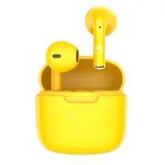 FIDDLER - Audifonos In Ear Bluetooth Mini Amarillo Android IOS