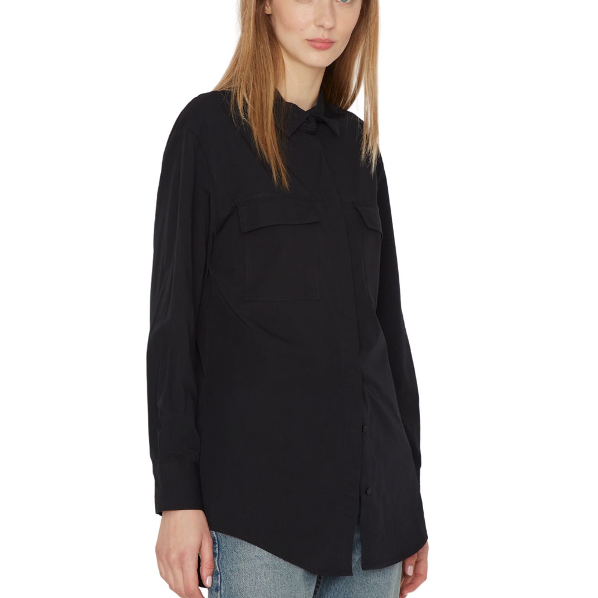 JACINTA TIENDA - Blusa Stone negra Jacinta Tienda