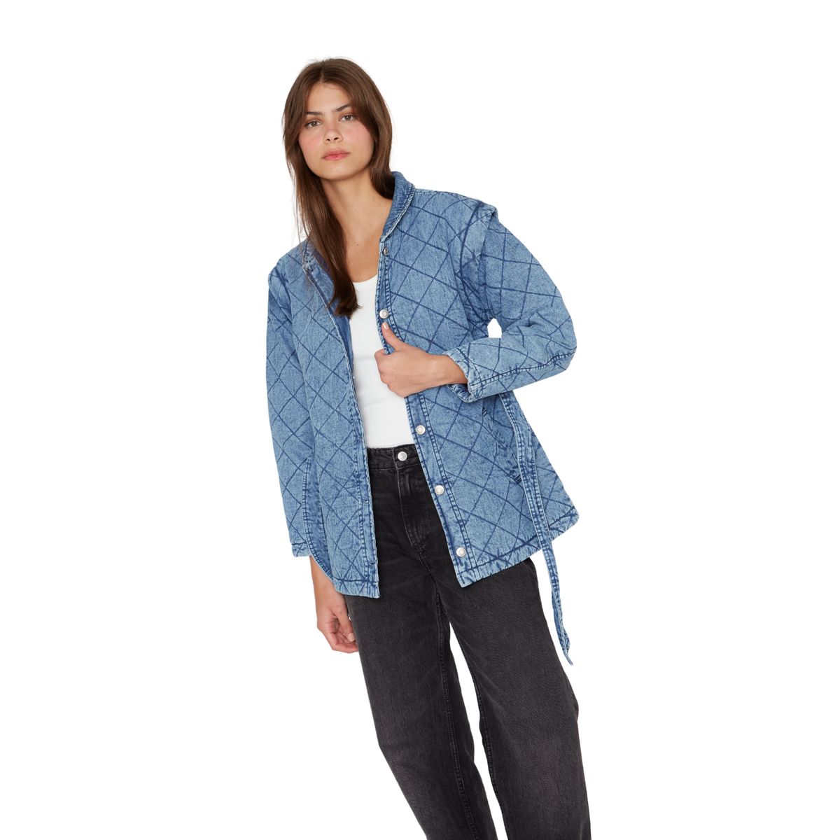 JACINTA TIENDA - Chaqueta Snow azul Jacinta Tienda