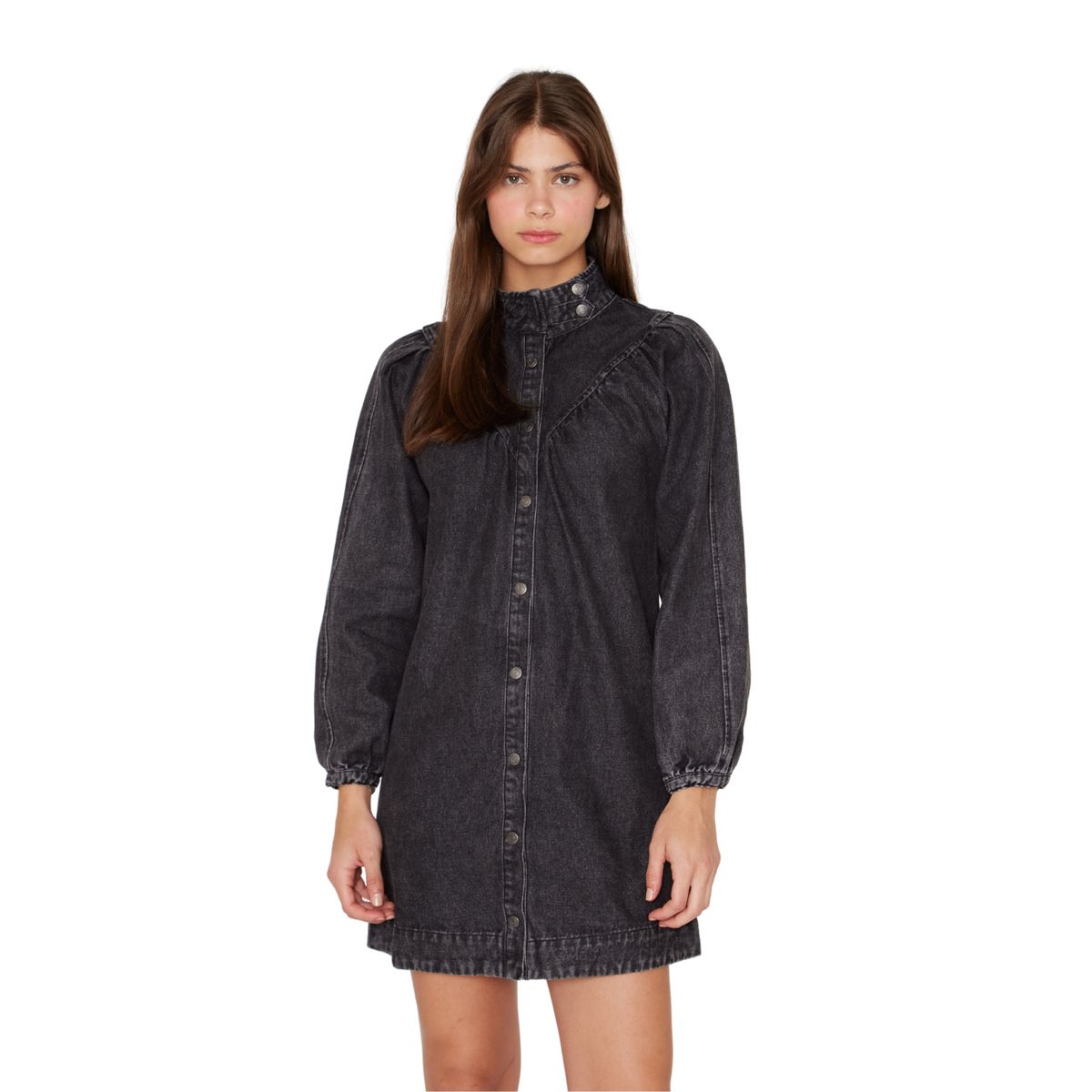 JACINTA TIENDA - Vestido Denim Porter negro Jacinta Tienda