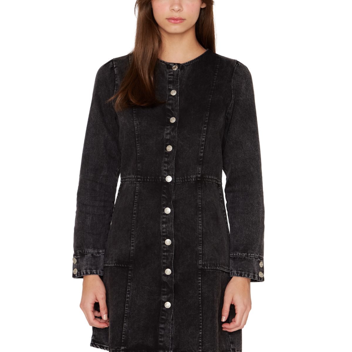 JACINTA TIENDA - Vestido Denim Stone negro Jacinta Tienda