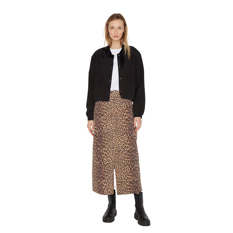 JACINTA TIENDA - Falda Leopard Jacinta Tienda
