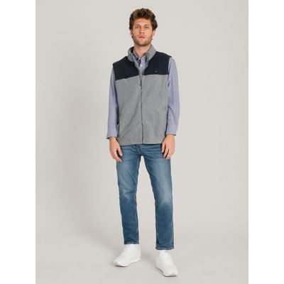 Imagen 2 del producto Chaqueta Vest Solid- Logo Gris