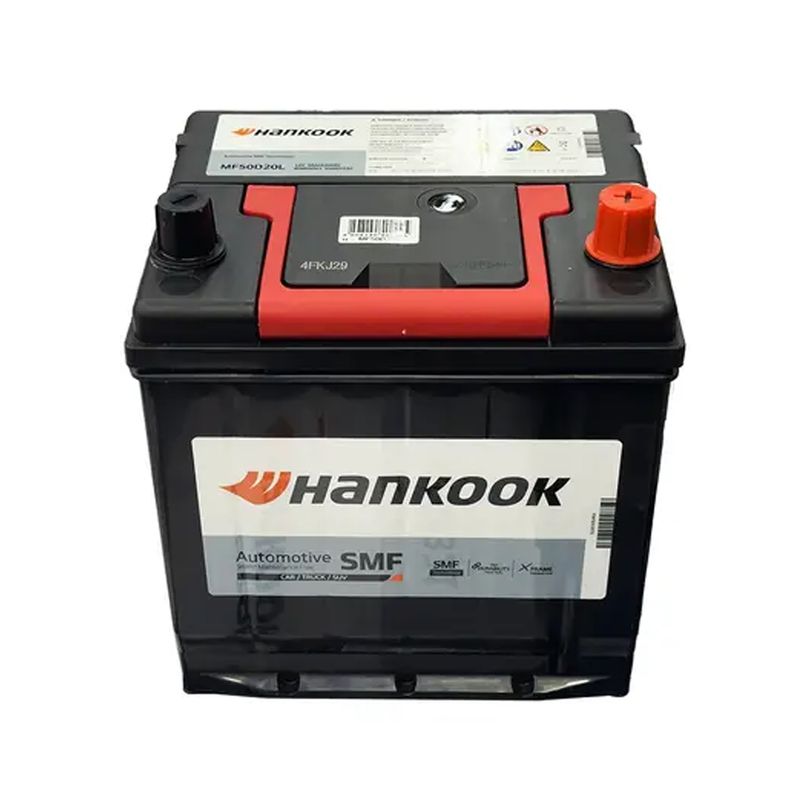 HANKOOK - Batería De Auto HANKOOK MF50D20L 50AH 450CCA.