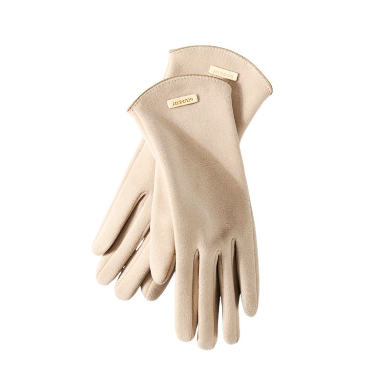 BLWOENS - Guantes Mujer - Beige