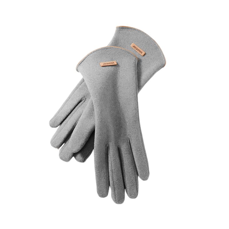 BLWOENS - Guantes Mujer - Gris