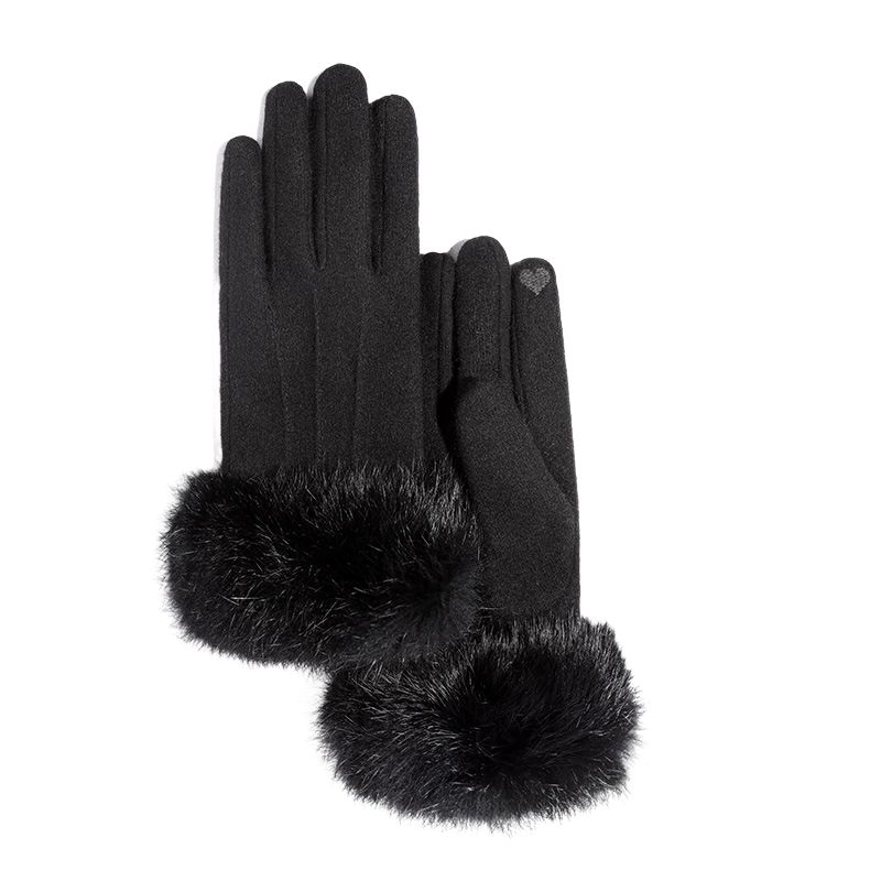 BLWOENS - Guantes Mujer - Negro