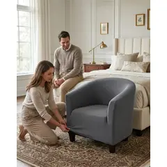 GENERICO - Funda para Poltrona Elástica y Ajustable Protector de Sillón Premium