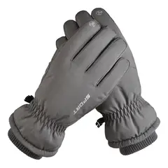 TIOZONEY - Guantes De Esquí De Invierno Forro Polar Antideslizante