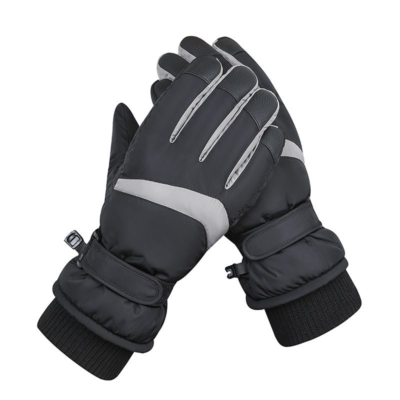 TIOZONEY - Guantes De Esquí De Invierno Forro Polar Antideslizante