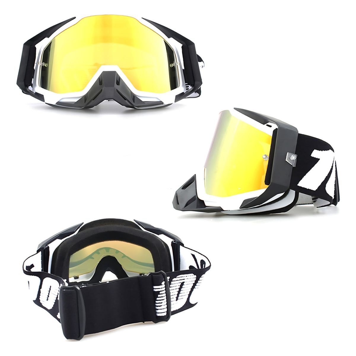 TIOZONEY - Goglesss Motocross Gafas De Esquí Tacticos Anti Niebla