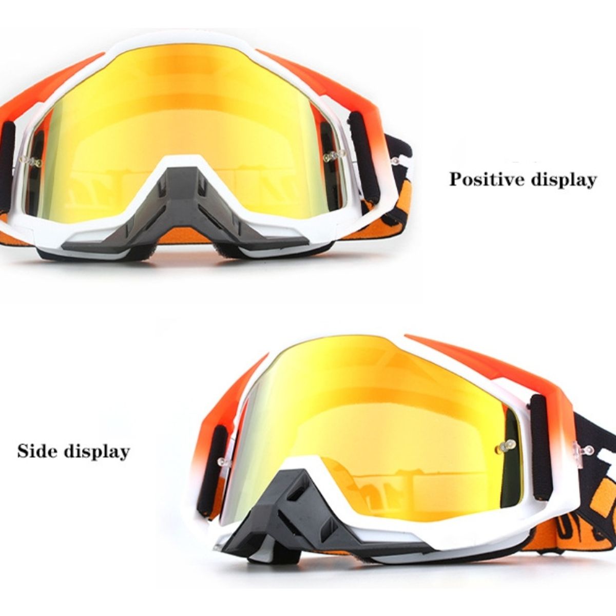 TIOZONEY - Goglesss Motocross Gafas De Esquí Tacticos Anti Niebla