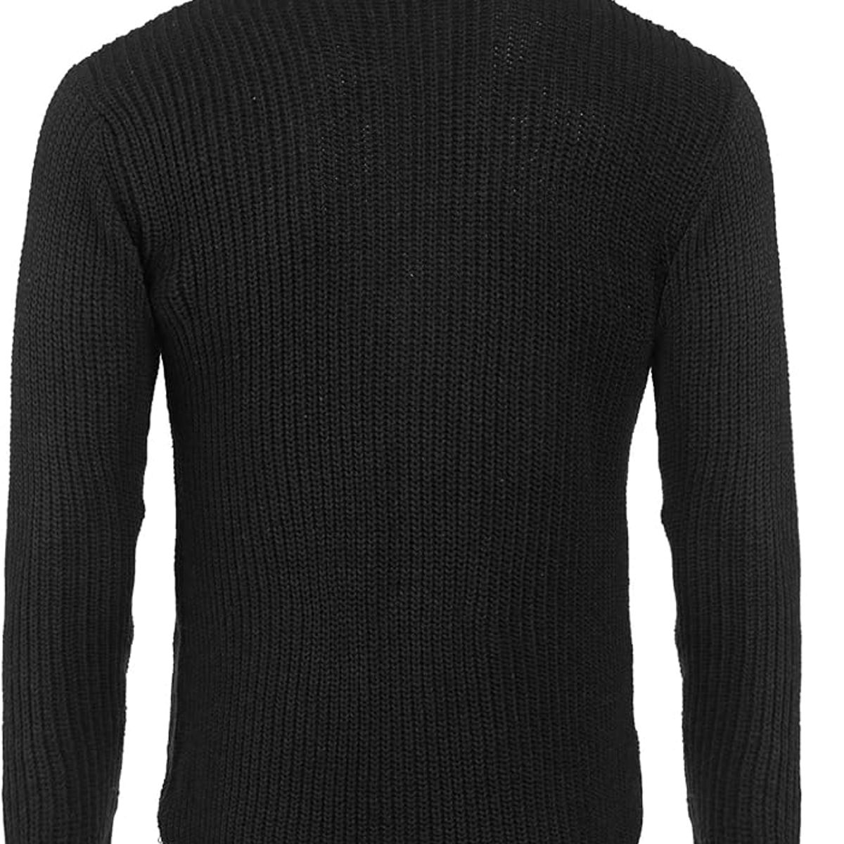 TIOZONEY - Chaqueta de suéter de lana para hombres