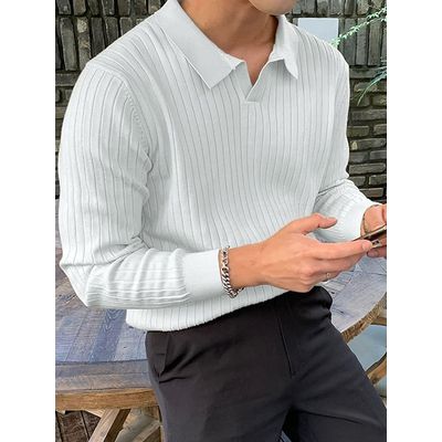 Imagen 2 del producto Suéter de manga larga de punto para hombres