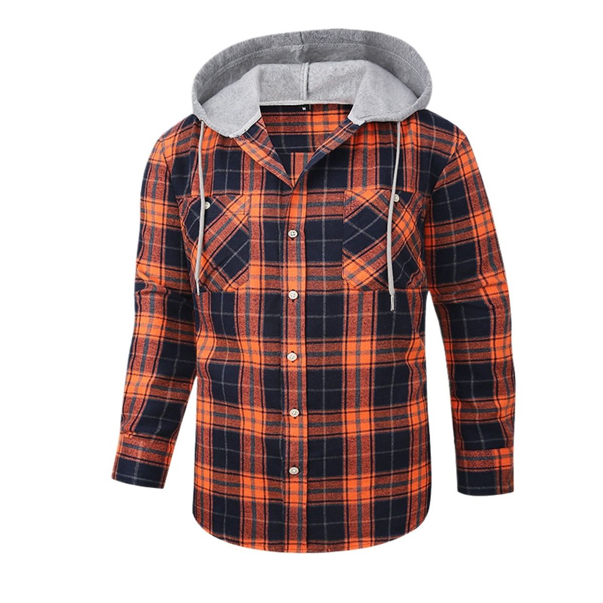TIOZONEY - Camisas con capucha para hombre