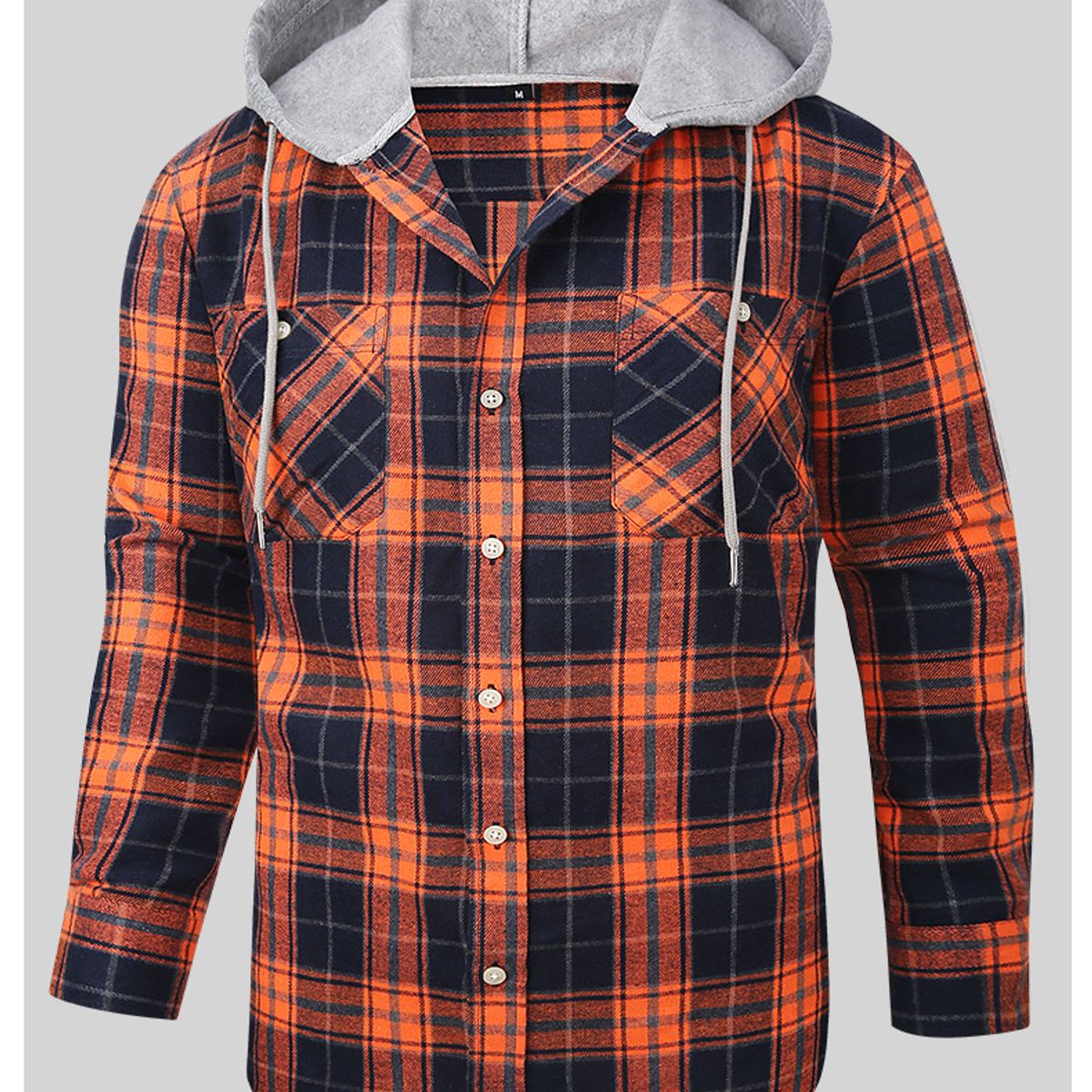 TIOZONEY - Camisas con capucha para hombre