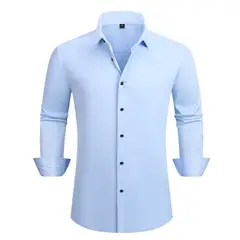 TIOZONEY - Camisa elástica talla grande