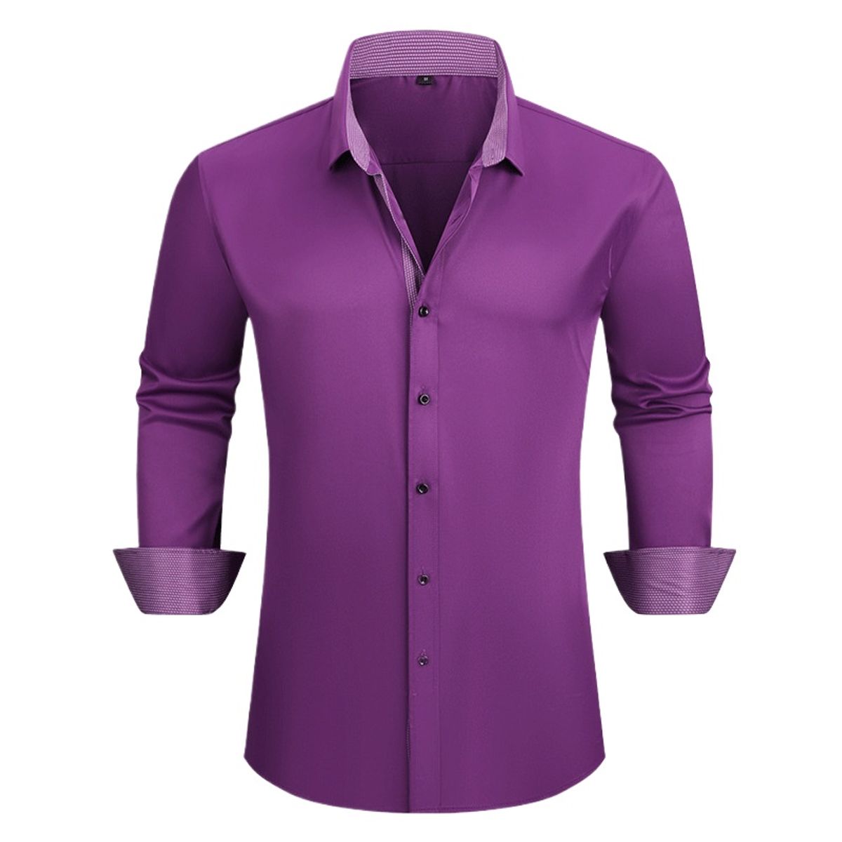 TIOZONEY - Camisa elástica talla grande