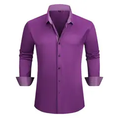 TIOZONEY - Camisa elástica talla grande