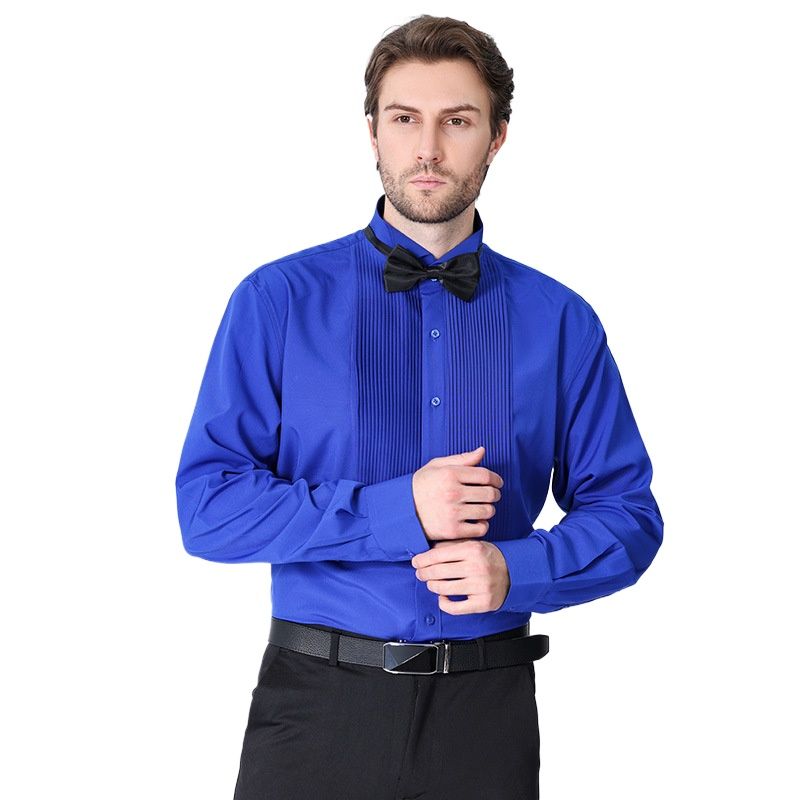 TIOZONEY - Camisa de traje elástica