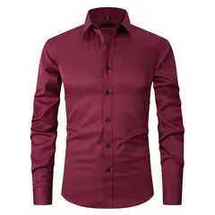 TIOZONEY - Camisa elástica talla grande