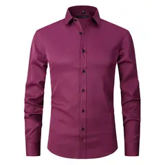 TIOZONEY - Camisa elástica talla grande