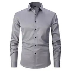 TIOZONEY - Camisa elástica talla grande