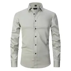 TIOZONEY - Camisa elástica talla grande