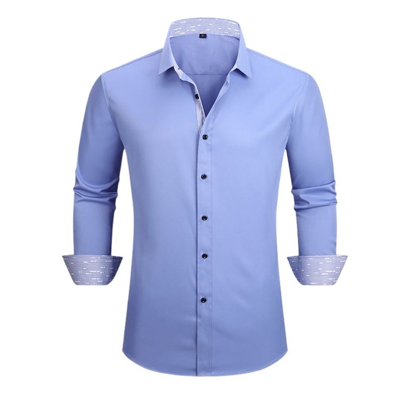 TIOZONEY - Camisa elástica talla grande