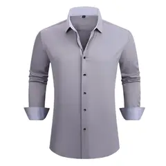 TIOZONEY - Camisa elástica talla grande