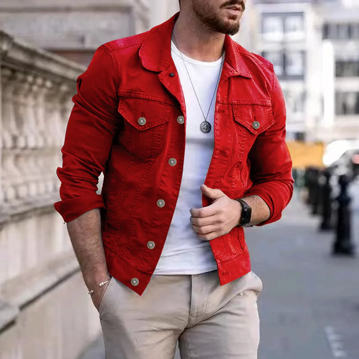 TIOZONEY - Chaqueta de ciclismo para hombres