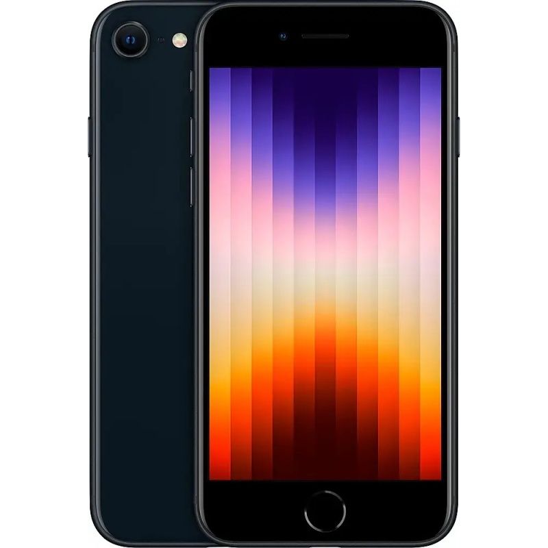 APPLE - Apple iPhone SE 3 5G 2022 256GB Medianoche Reacondicionado