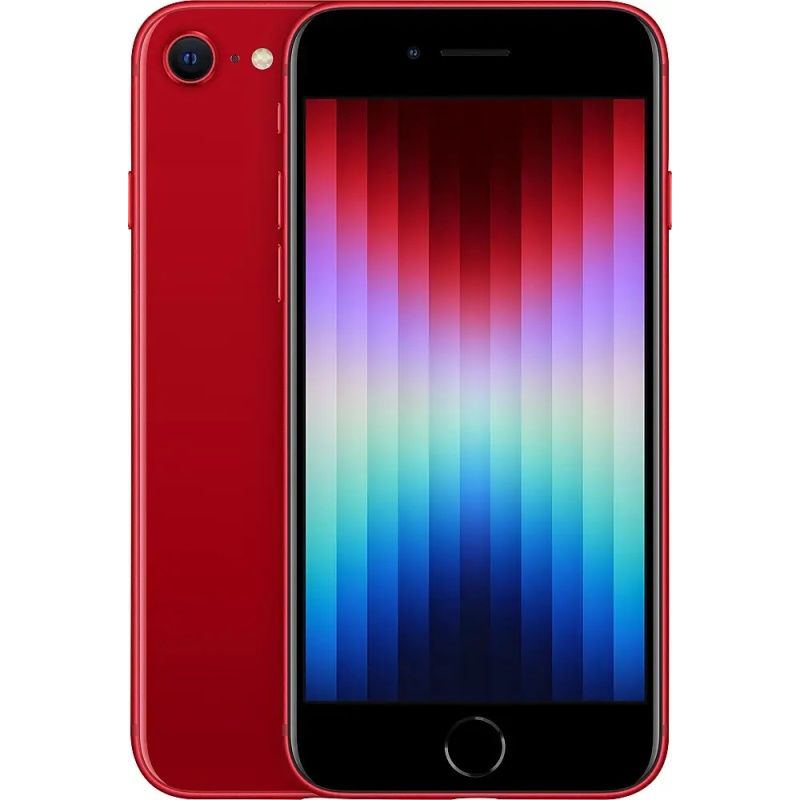APPLE - Apple iPhone SE 3 5G 2022 128GB Rojo Reacondicionado