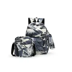 TIOZONEY - 3 Piezas Mochila multifuncional