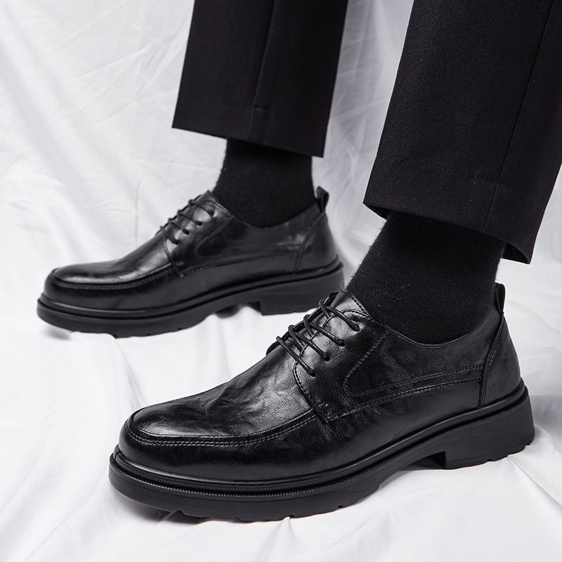 DANWEILE - Zapato Formal Hombre Cuero