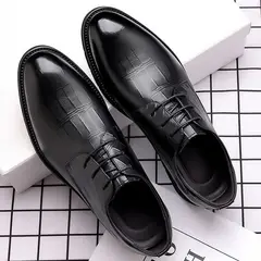 DANWEILE - Zapato Formal Hombre Cuero