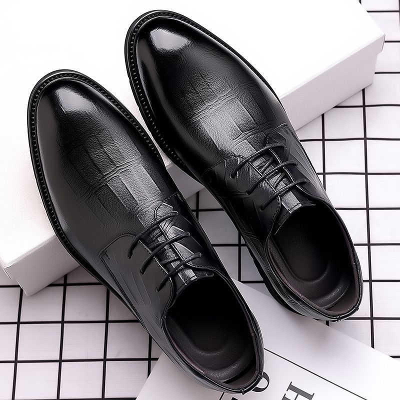 DANWEILE - Zapato Formal Hombre Cuero